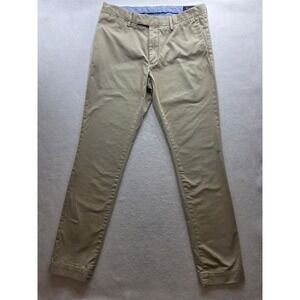 Polo Ralph Lauren 0200011695 Men's Slim Fit Tan Chino Pants. Size 32x34